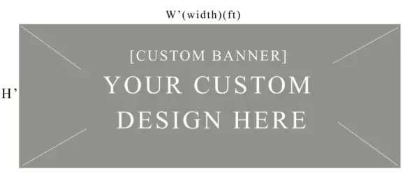 Large Vinyl Banner (10x3 ft)