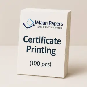 Certificate Printing (100 pcs)